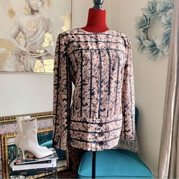 Vintage Tops - VINTAGE TAN BLOUSE